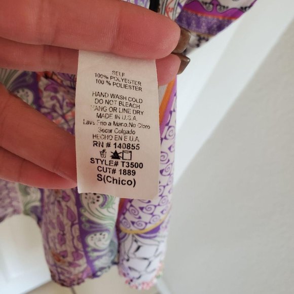 On Twelfth Women Kimono sz S - Picture 4 of 5